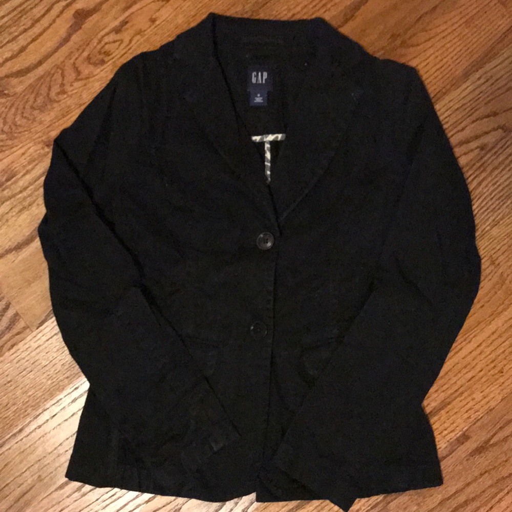 Gap Cotton Stretch Blazer